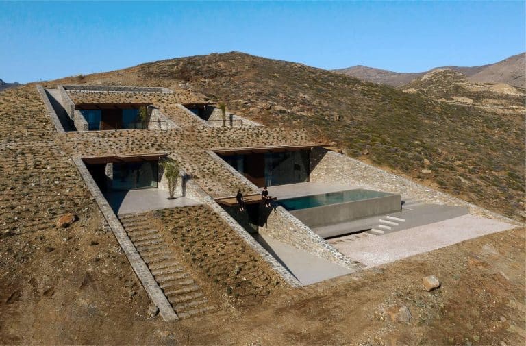 The Strict Geometry Of NCaved House By MOLD Architects NCaved House By MOLD Architects