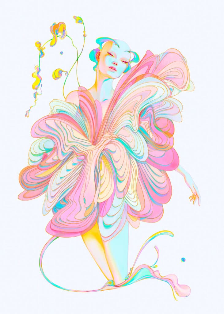 Iridescent Illustrations Of The Future Come To Life With Christian Orrillo Tejada