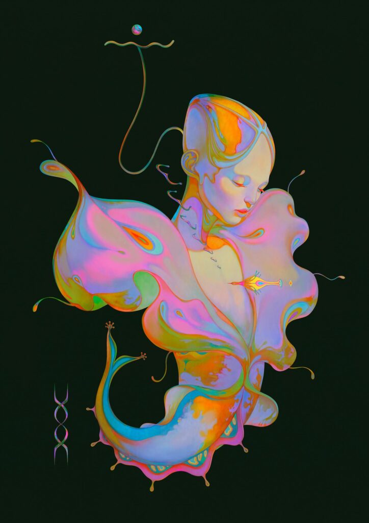 Iridescent Illustrations Of The Future Come To Life With Christian Orrillo Tejada