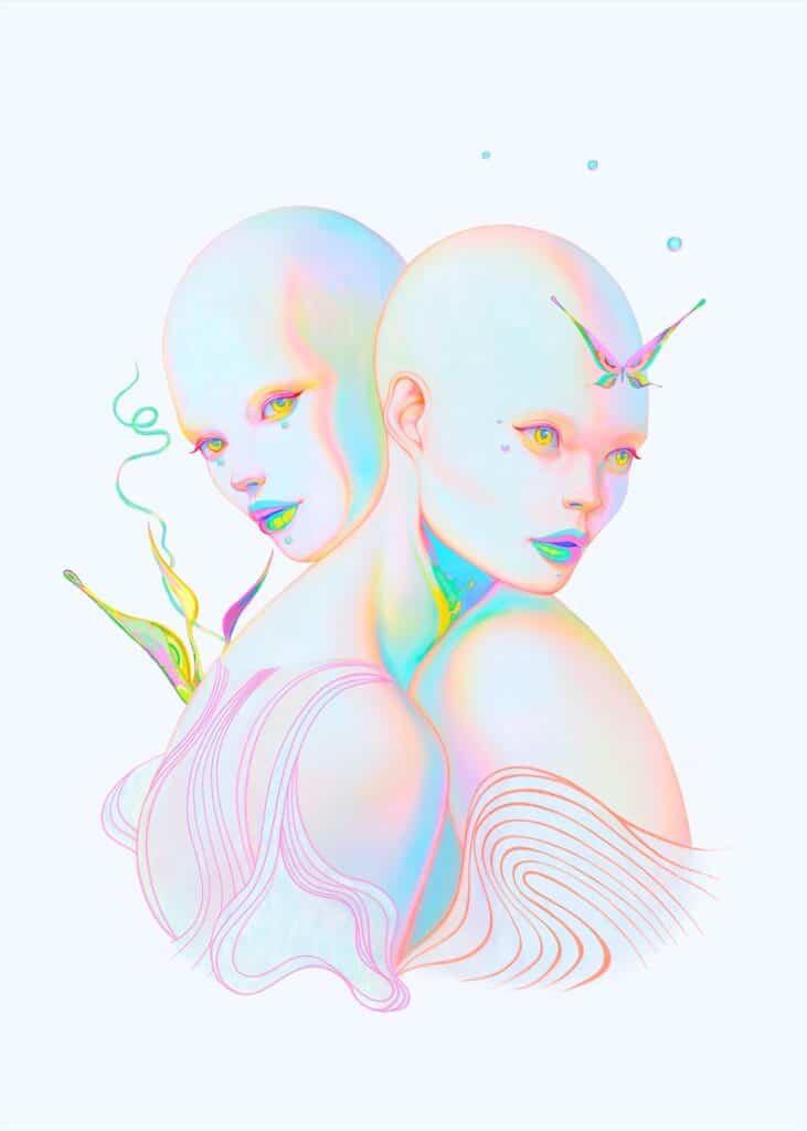 Iridescent Illustrations Of The Future Come To Life With Christian Orrillo Tejada