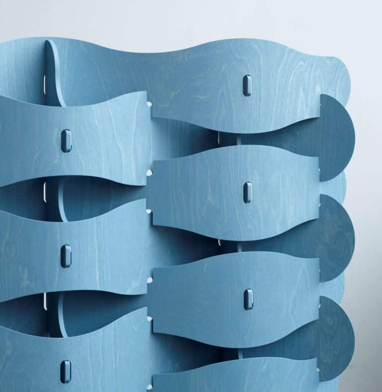 Else-Rikke Bruun's Textile Veneer Imitates The Japanese Spatial Design Else-Rikke Bruun's Textile Veneer Imitates The Japanese Spatial Design