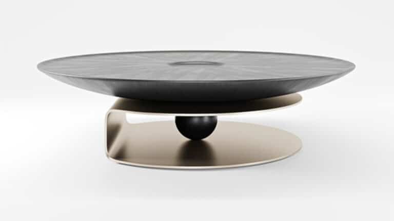 Geometric Simplicity Of Iron Coffee Table By Maurício Coelho Geometric Simplicity Of Iron Coffee Table By Maurício Coelho