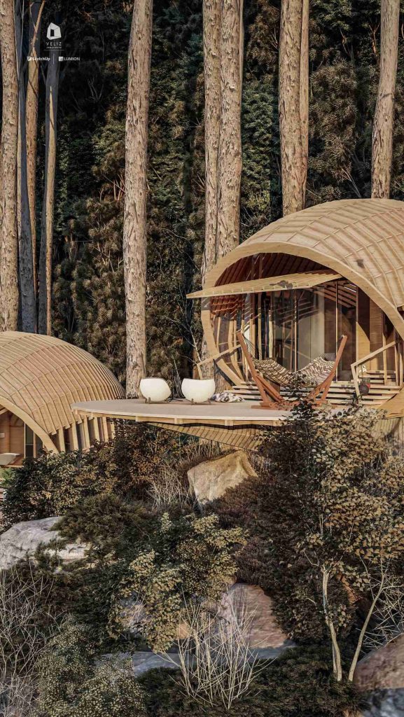 Organic Cabins By Veliz Arquitecto