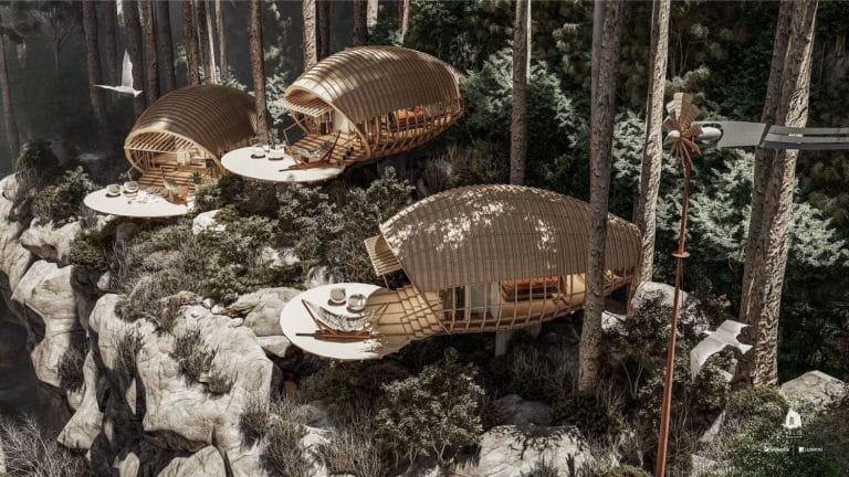 Organic Cabins On The Mountain By Veliz Arquitecto Organic Cabins By Veliz Arquitecto