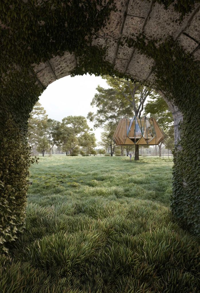 Unfolding Memories Tree House Interacts