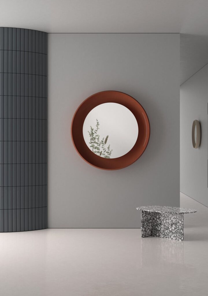 COQUE Mirror - Designed By Alain Gilles For MINIFORMS