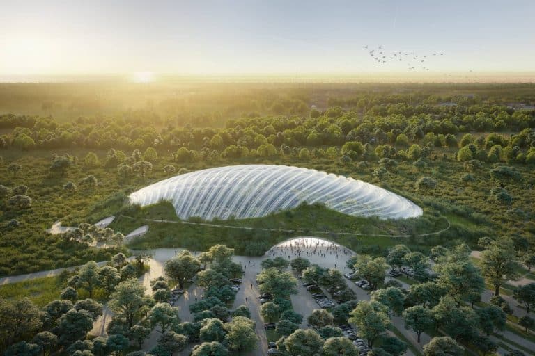 Tropicalia - The Largest Single-Dome Greenhouse Designed By Coldefy Greenhouse Designed By Coldefy