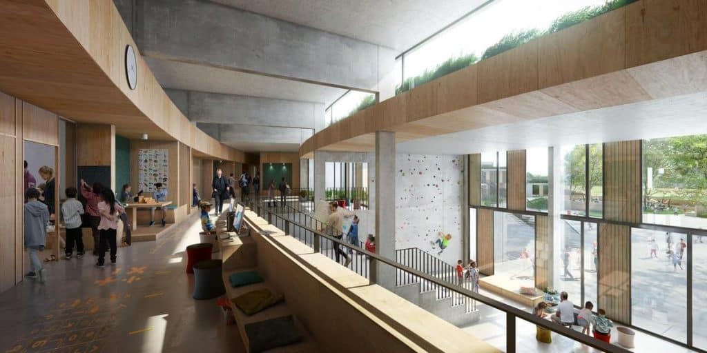 Sunby School Brorken By Henning Larsen