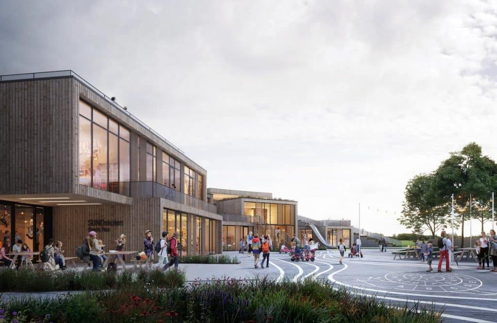 Sunby School Brorken By Henning Larsen