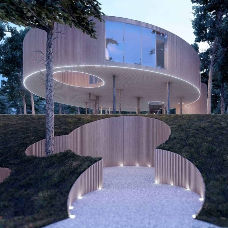 Tree House Designed By Mobius Architekci House Designed By Mobius Architekci