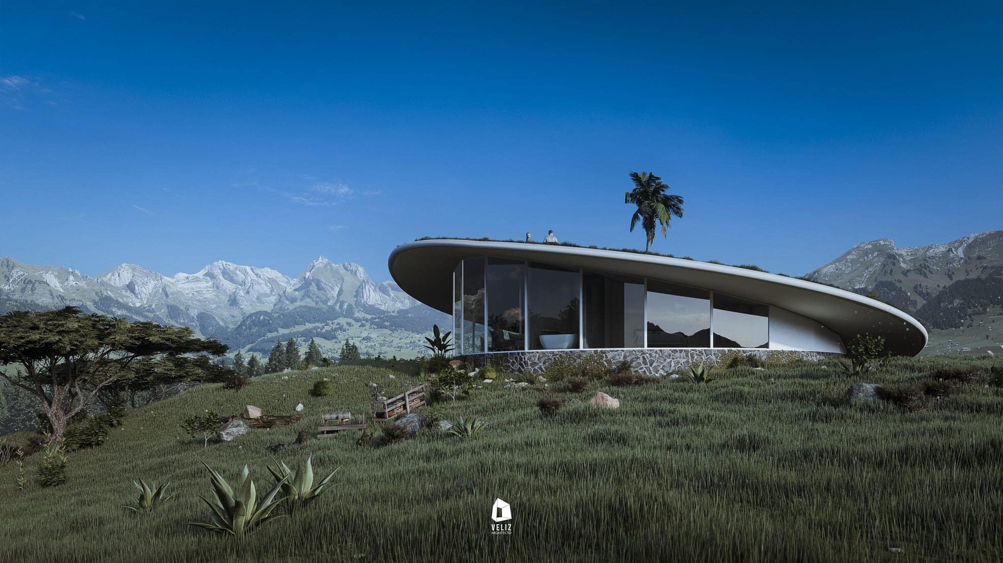 Rest In The Oasis House