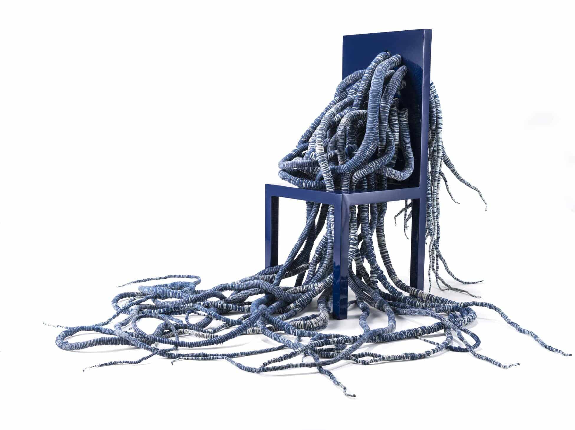 Lin Fanglu Tie-dyeing Individual Feelings With Creativities