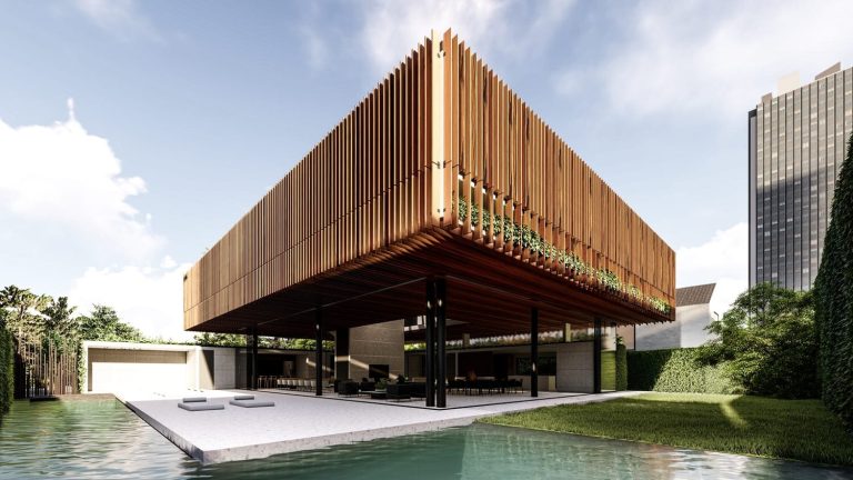 Surrounded By Greens and Water With Tetro Arquitetura Water With Tetro Arquitetura