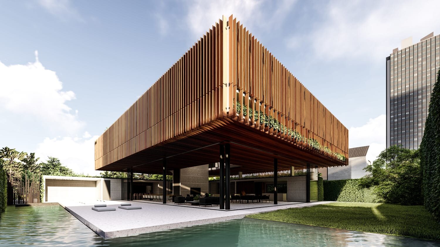 Water With Tetro Arquitetura