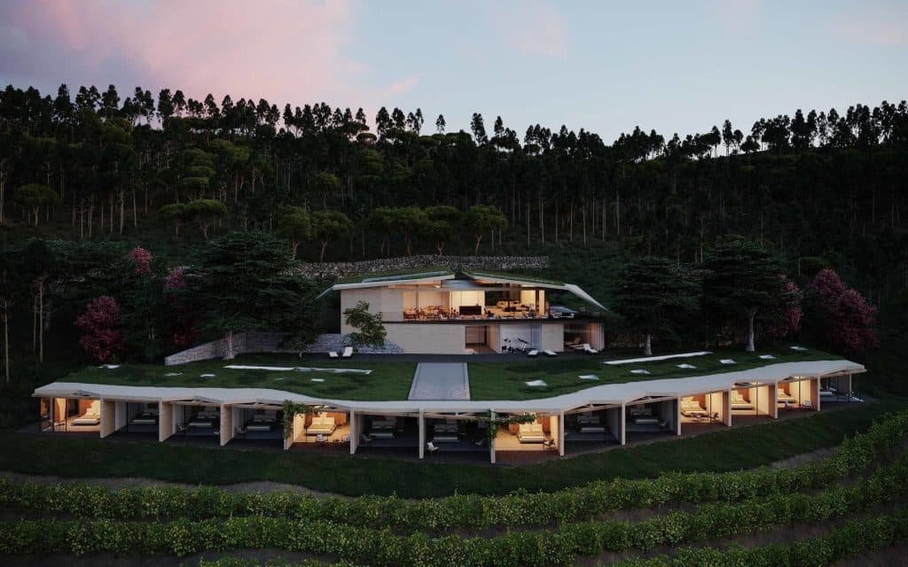 MJARC Arquitetos' Vineyard Hotel