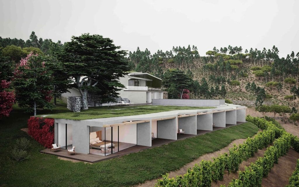 MJARC Arquitetos' Vineyard Hotel