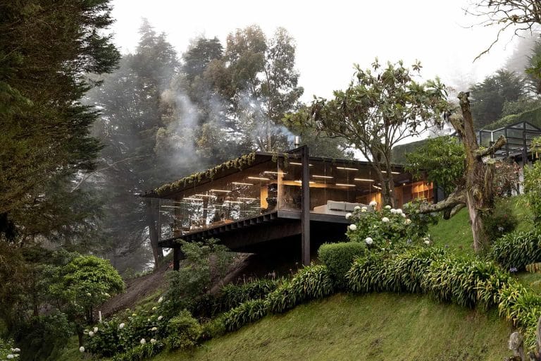 RAMA estudio's Mirador House Blending In the Nature RAMA estudio Mirador House