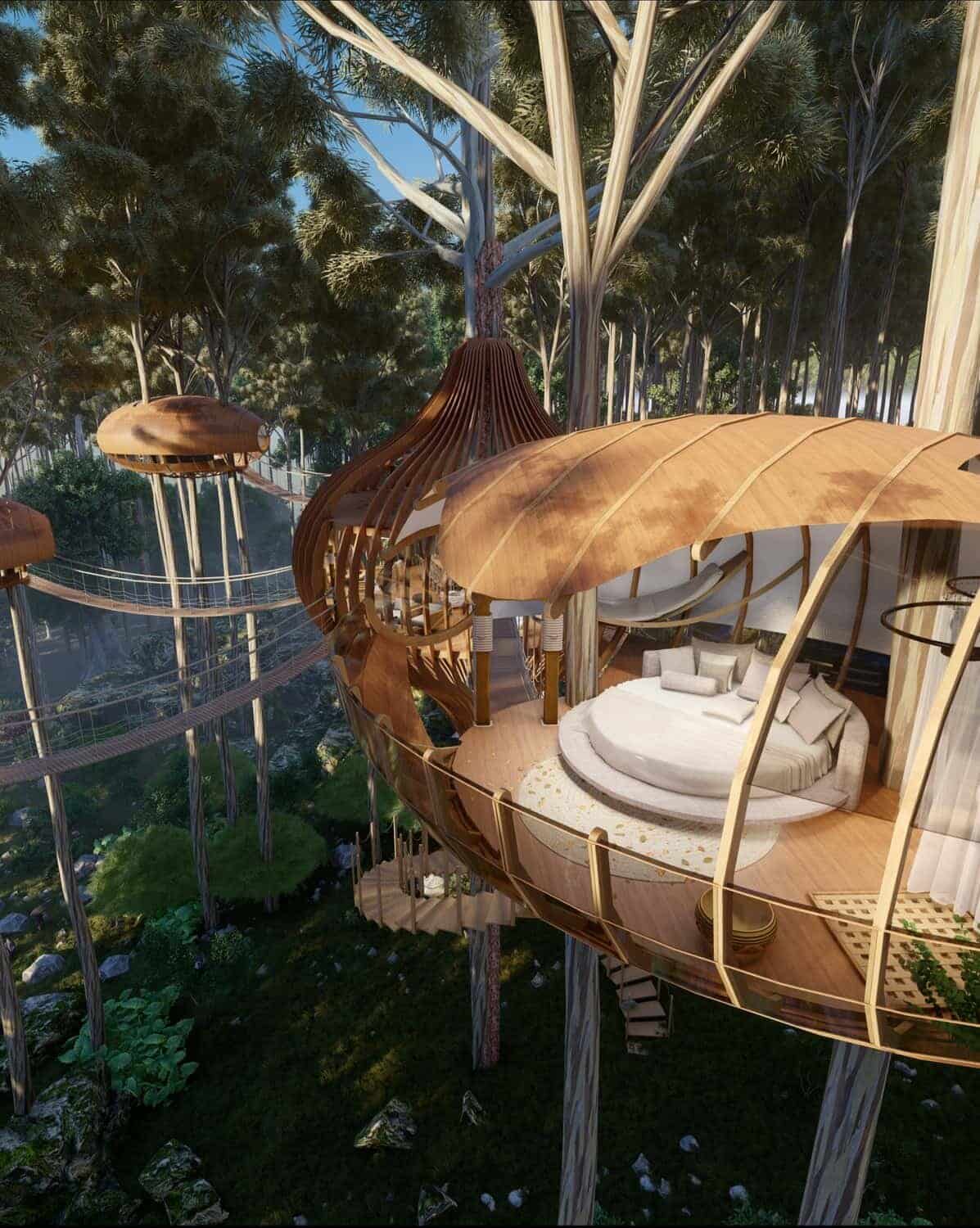 Hotel In the Tress By Veliz Architecto