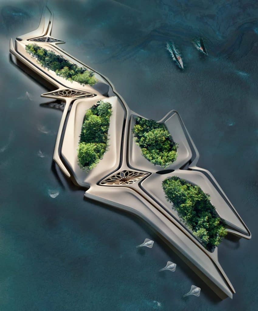 Mind Design Design Of Floating Green City