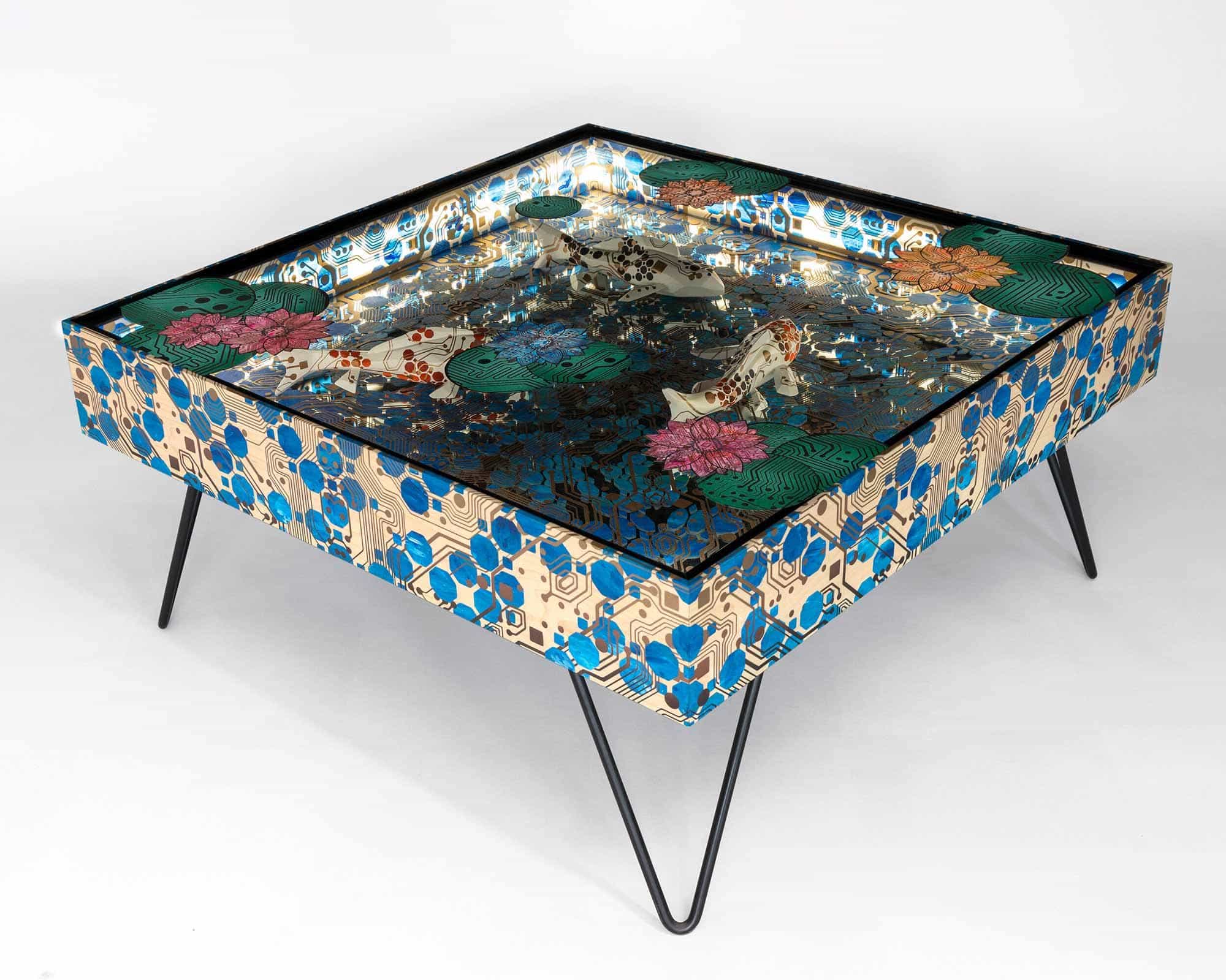 Mad King Creates Minimalist And Psychedelic Furniture Designs