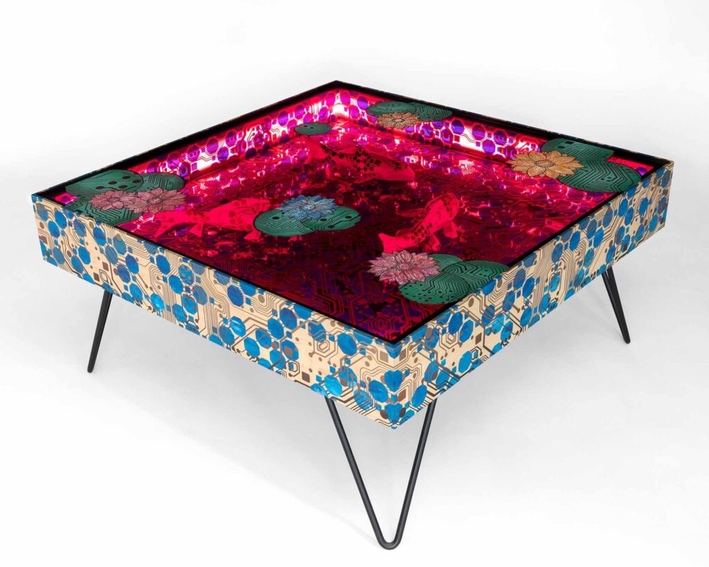Mad King Creates Minimalist And Psychedelic Furniture Designs