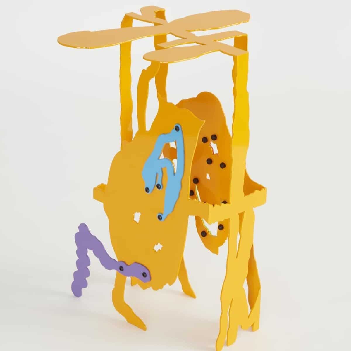 Serban Ionescu Infusing Colors And Gestures Of Drawings Into His Vary Works