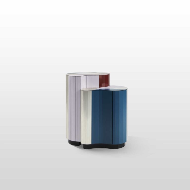 Studio Zanellato/Bortotto reinterprets Memphis for Abet Laminati Studio Zanellato/Bortotto's Brayda Reinterpretates Memphis for Abet Laminati
