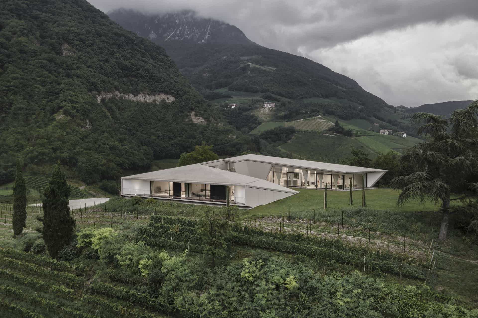 Peter Pichler Architecture Landscapes The Villa At The Home Of