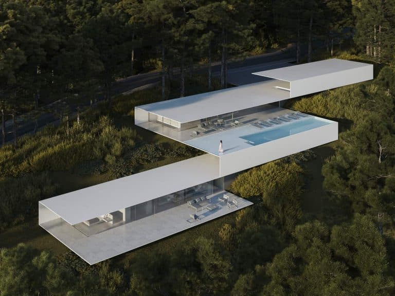 Fran Silvestre Arquitectos Creates A Mechanism Capturing The Beauty Of Ibiza Silvestre Arquitectos Creates A Mechanism