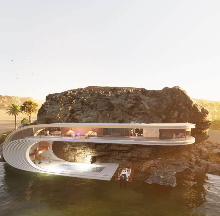 Slika Studios Creates The House As A Connector To The Two Worlds ‘The House of Ides’ created by Slika Studios
