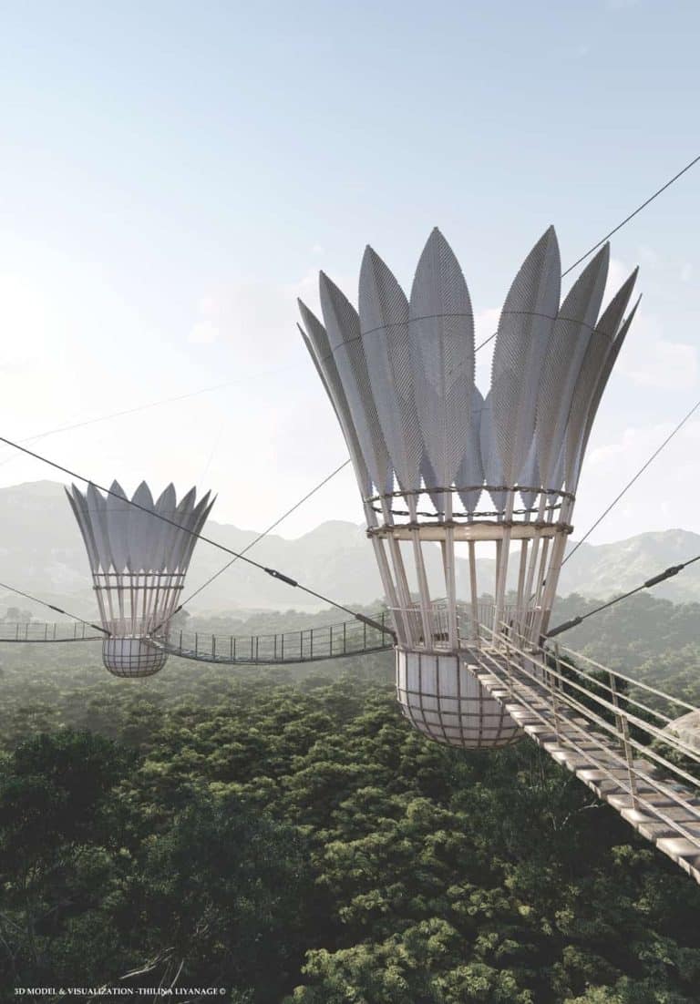 The Conceptual Design of Thilina Liyanage Lighting Up The Middle Of Sky Design of Thilina Liyanage Lighting