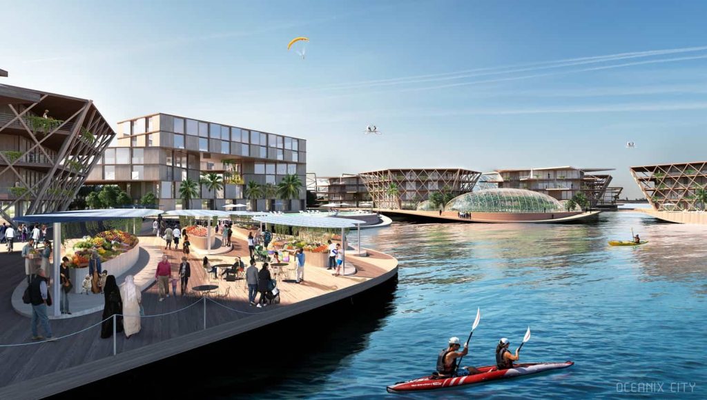 Oceanix Creates Sustainable Floating City