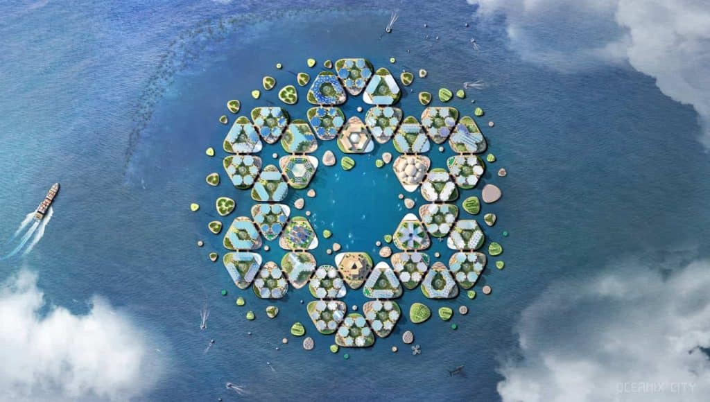 Oceanix Creates Sustainable Floating City