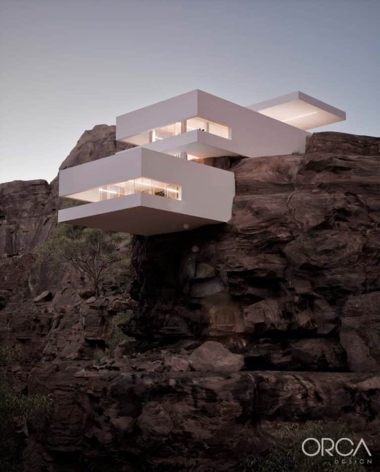 ORCA Design Anchors Architecture's Structure Into The Land ORCA Design