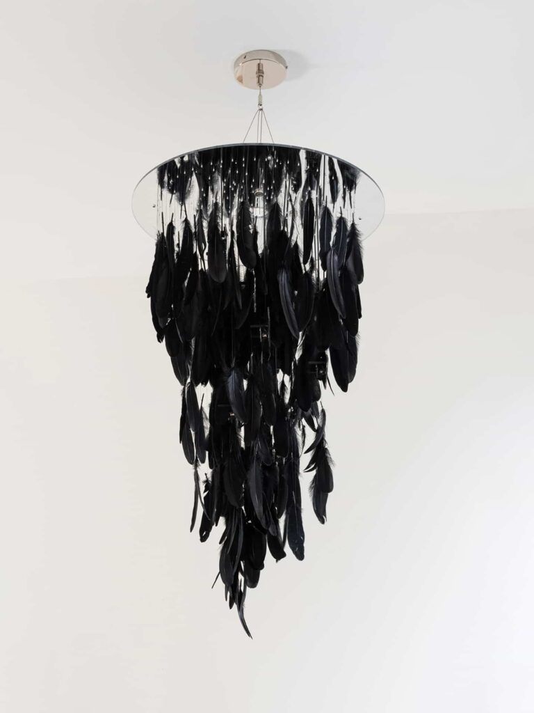 Nea Studio Presents Nina Edwards Anker's Shimmering Chandelier With Solar Technology