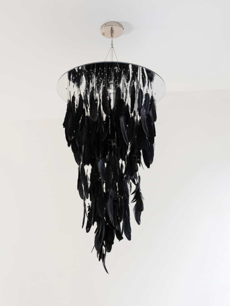 Nea Studio Presents Nina Edwards Anker's Shimmering Chandelier With Solar Technology Nea Studio Presents Nina Edwards Anker's Shimmering Chandelier With Solar Technology