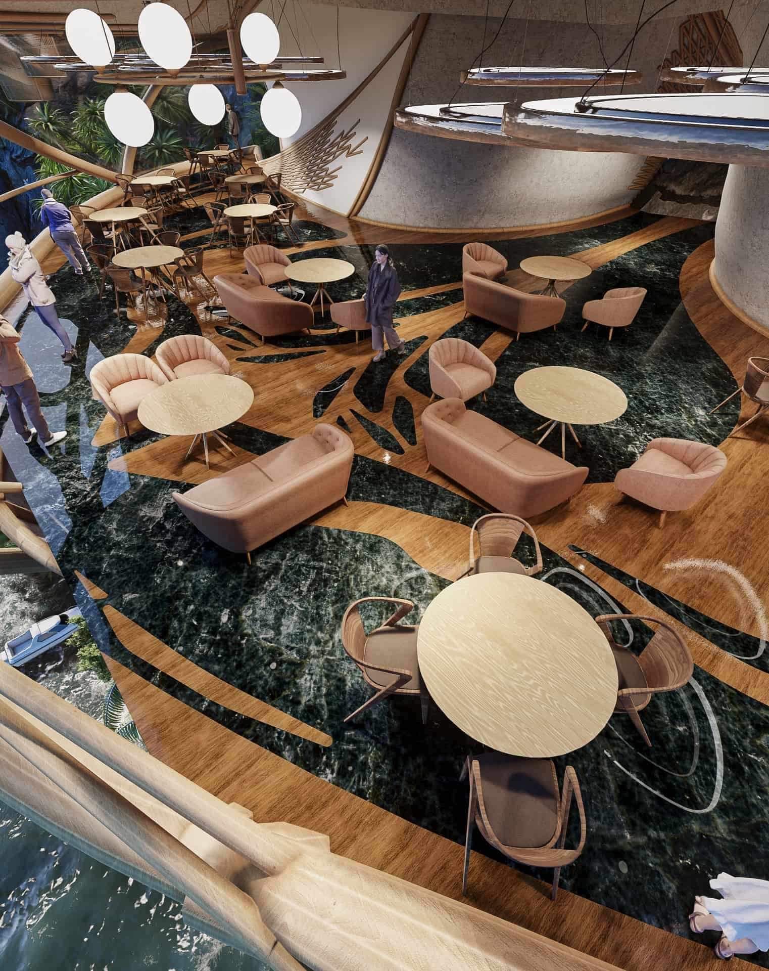 Immersive Dining Experience Created By Veliz Architect's Acantila ...