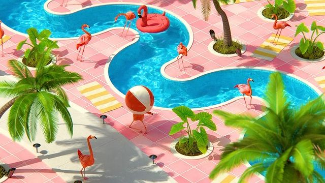 Gavin Shapiro Produces Vibrant, Surrealist 3D Animation That Makes You Smile