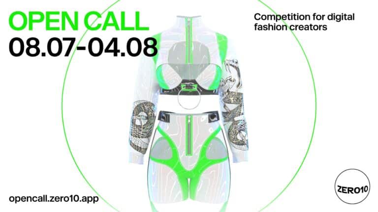 ZERO10 Announce Open Call Competition For Digital Fashion Creators ZERO10 Announce Open Call Competition