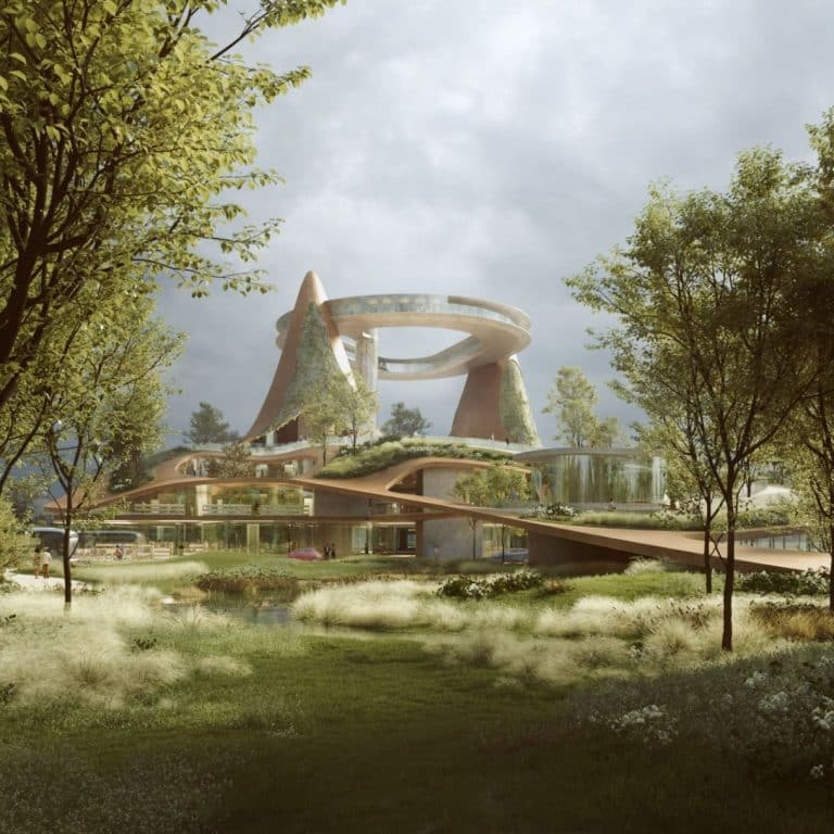 Noa* Network Of Architecture Represents An Earthly Eden With The Tree Of Knowledge Noa* Network Of Architecture