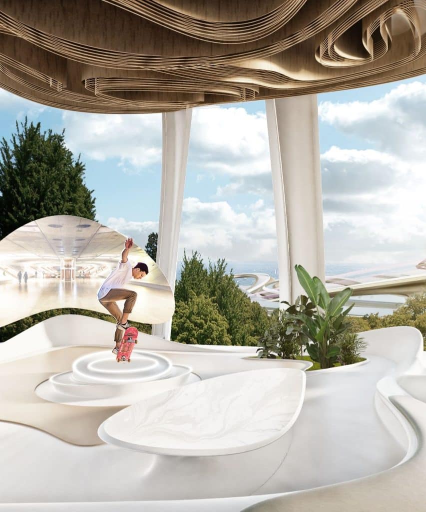 Mind Design's DOM WORLD Brings Streamline Eco-Architecture