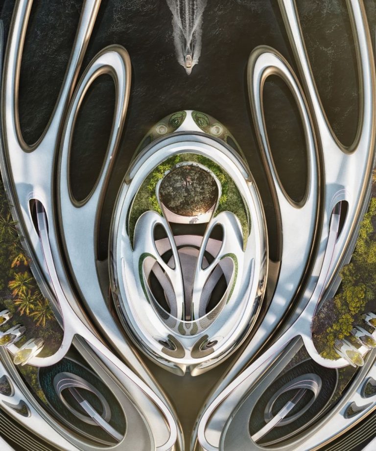 Mind Design's DOM WORLD Brings Streamline Eco-Architecture To Nurture The Creativity And Positivity Mind Design's DOM WORLD Brings Streamline Eco-Architecture