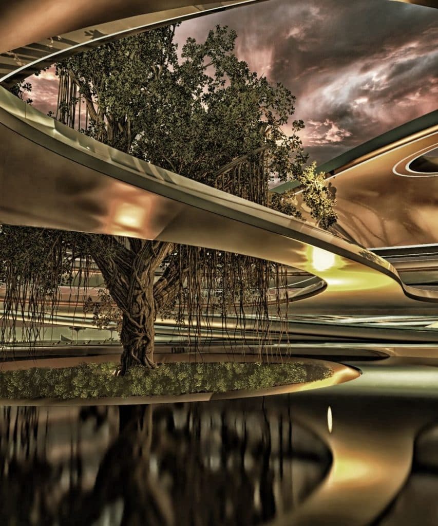 Mind Design's DOM WORLD Brings Streamline Eco-Architecture