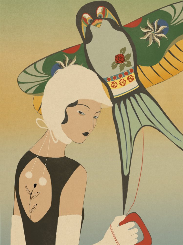 Lea Woo on illustrating poetic atmospheres with a retro mood