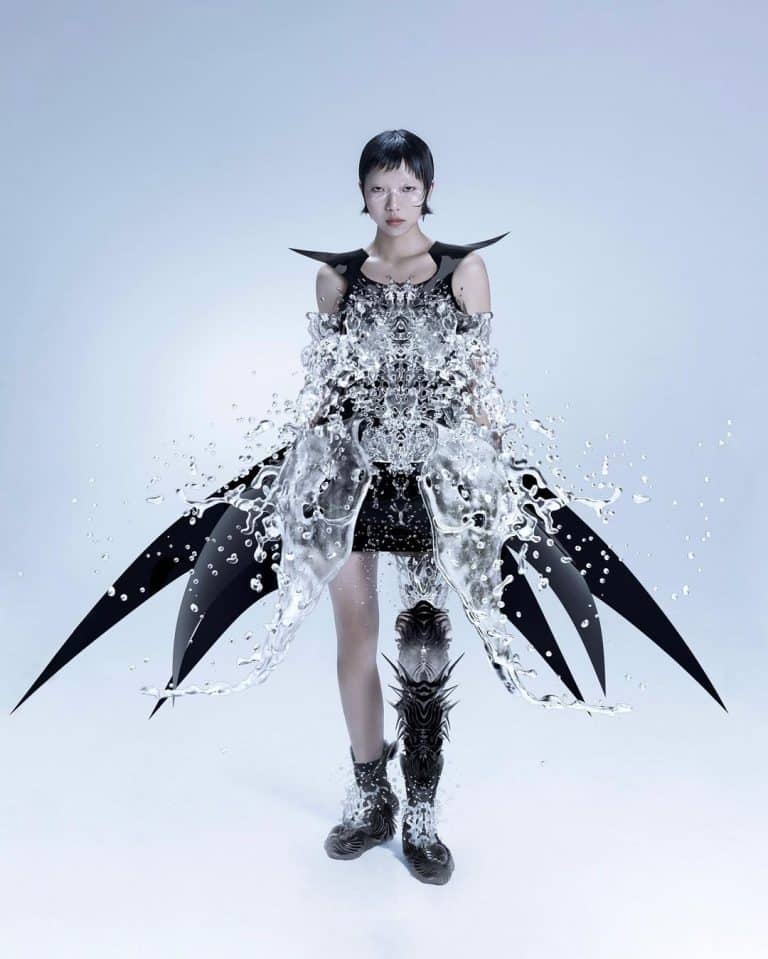 Supramolecule uses digital methods to create a new language of fashion art With Supramolecule, Mengze Zheng explores the future clothing
