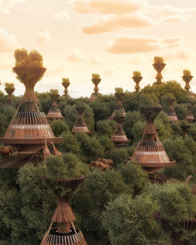 MASK Architects envisions the world's first Eco-Tourism Resort in Africa MASK Architects envisions the world's first Eco-Tourism Resort in Africa
