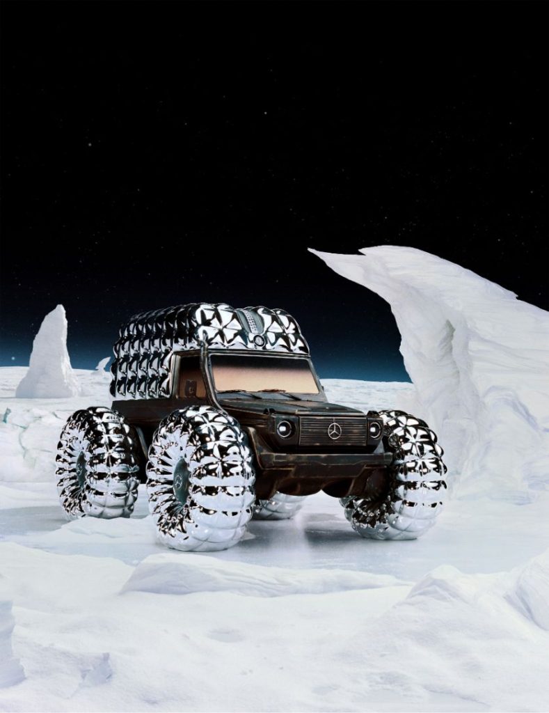 Mercedes-Benz and Moncler Collaborate to Unveil PROJECT MONDO G at London Fashion Week
