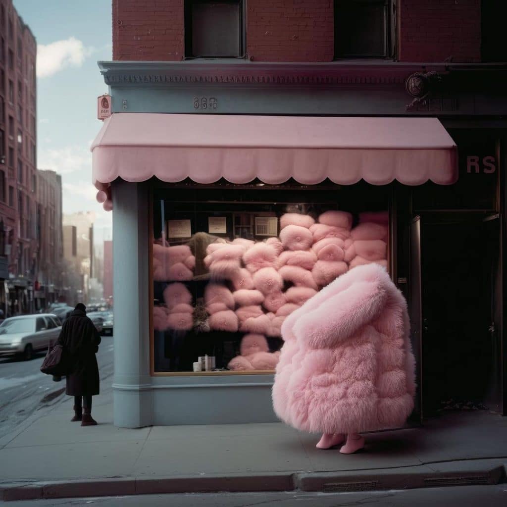 Andrés Reisinger's "Take Over": Reimagining Urban Space with Whimsical Pink Drapes