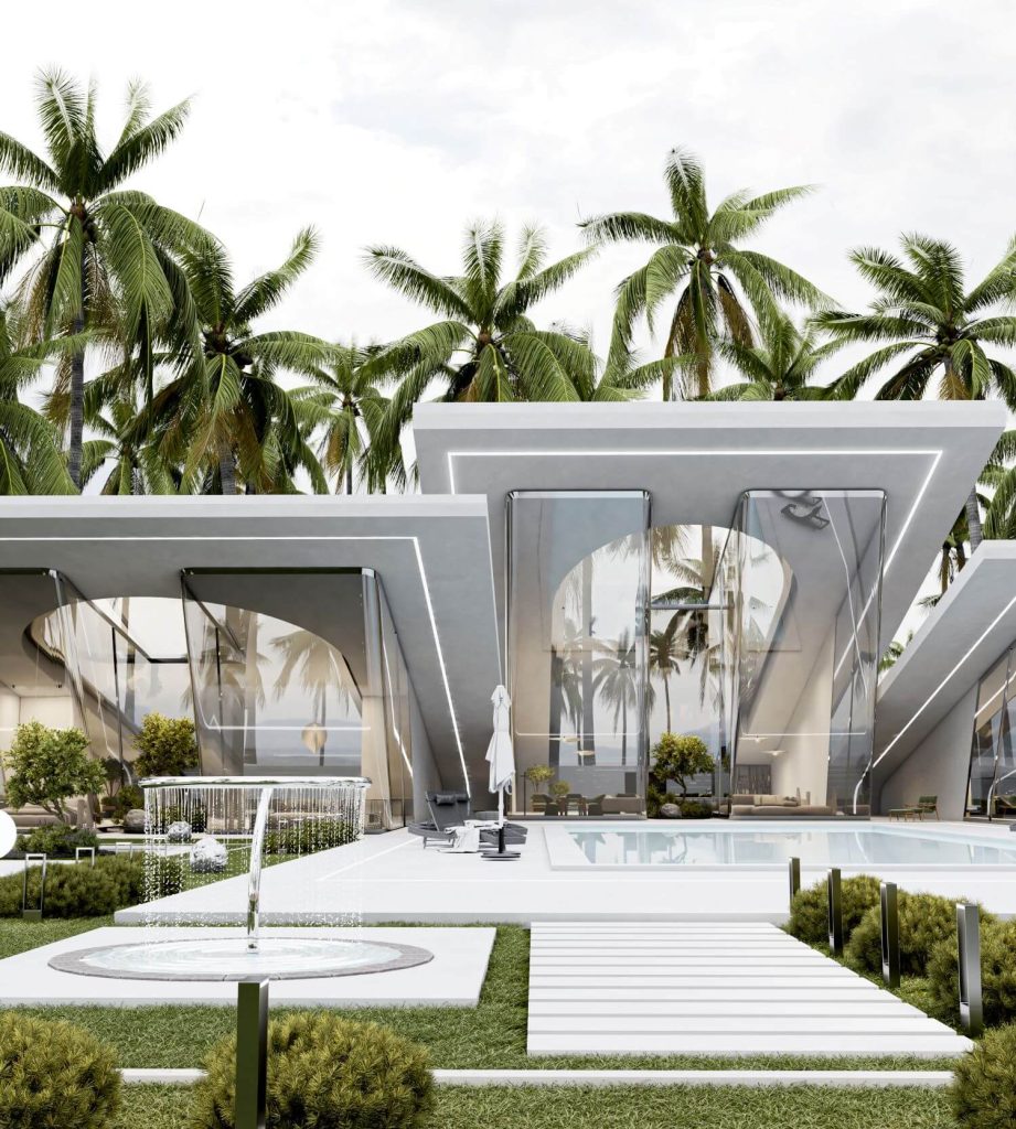 Unfolding Elegance - UFO Studio's Folded Villa in Dubai, UAE