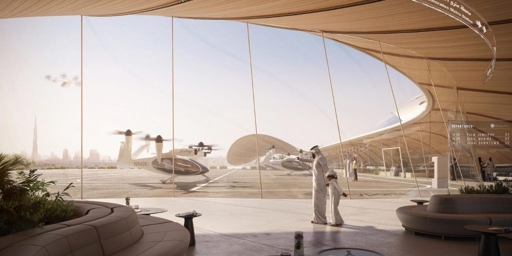 Foster + Partners develops a cutting-edge concept design for Dubai vertiport terminal